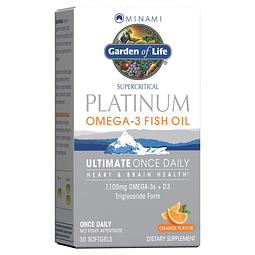 Minami Supercritical Platinum Omega 3 Suplemento de aceite d