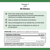 Omega-3 + D3 Aceite de Pescado 1200 mg / Vitamina D3 1000 UI