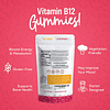 Vitaminas gomosas B12 Gomitas de vitamina B12 de 1500 mcg pa