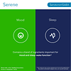 Serene Apoyo del estado de ánimo + ayuda para dormir con 100