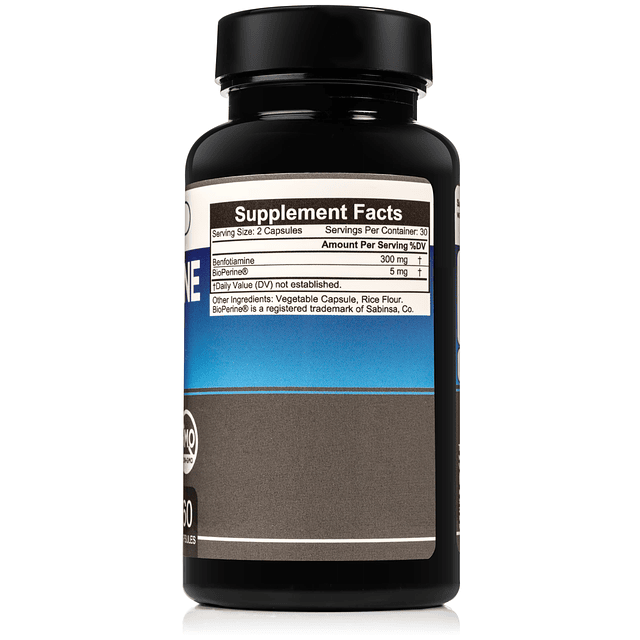 Suplemento de benfotiamina 300 MG 60 cápsulas de benfotiamin