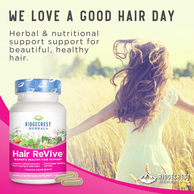 Hair ReVive, suplemento nutricional para el cabello con vita