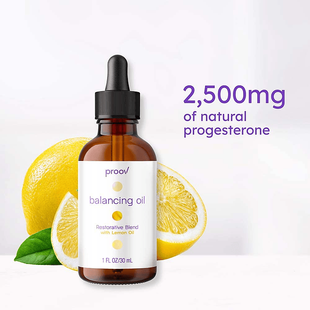 Aceite equilibrante para rostro y cuerpo con 2500 mg de prog