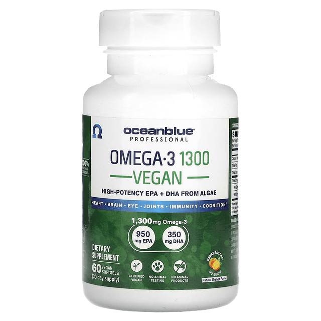 Professional Vegan Omega-3 1300-60 unidades Alternativa de a