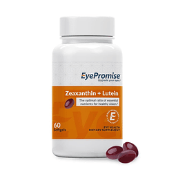 Zeaxantina + Luteína Vitamina para los ojos 60 cápsulas de c