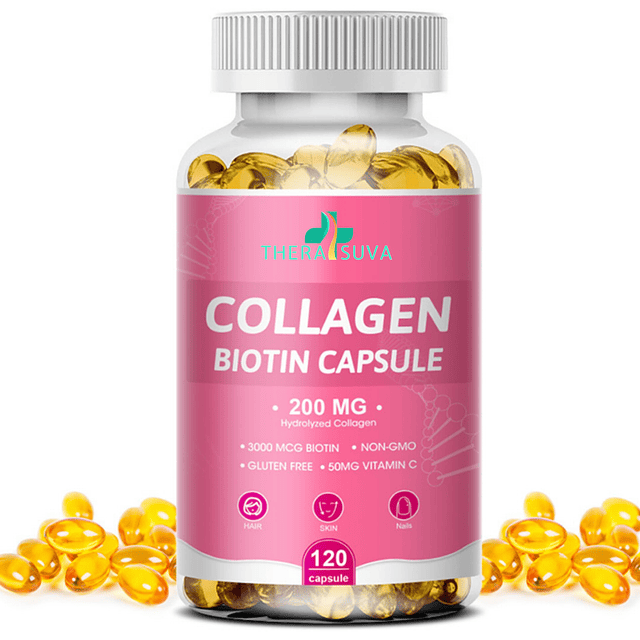 Complejo Multi Colágeno 200MG + Biotina 3000MCG + Vitamina C