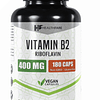 Salud Vitamina B2 400 mg | 180 Cápsulas | Riboflavina | Sin