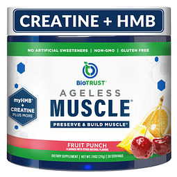 Ageless Muscle Builder Creatina HMB en polvo con vitamina D3