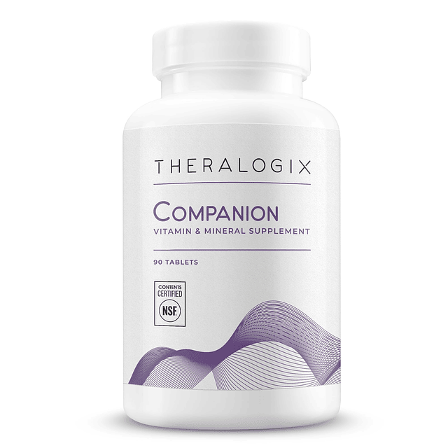 Companion Suplemento multivitamínico y mineral Suministro pa