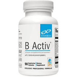 B Activ Complejo de vitamina B con benfotiamina, metilfolato