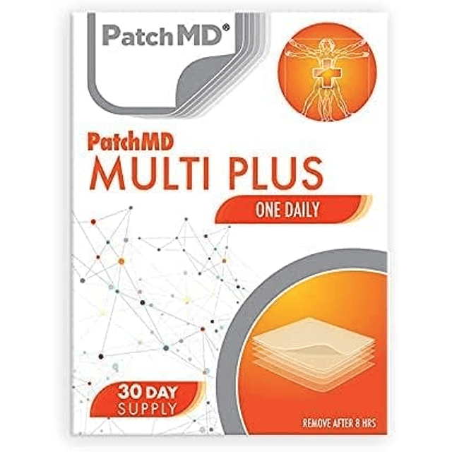 Parches multivitamínicos plus Paquete de 2