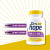 Dr's Hope Vitamina K2-90 Cápsulas con 500 mcg MK4 + 100 mcg