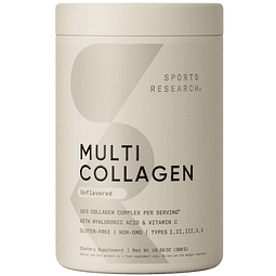 Proteína de colágeno múltiple en polvo (tipo I, II, III, V,