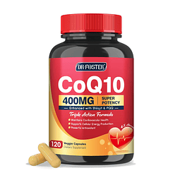 CoQ10 400 mg-Suplementos de coenzima Q10 de alta absorción c