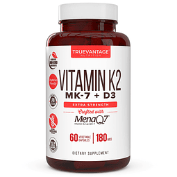 Suplemento de vitamina K2 D3 5000 UI D3 y 180 mcg Suplemento