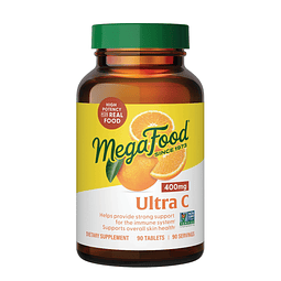 Ultra C 400 mg Suplemento vegano de apoyo inmunológico con v