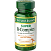 Super B Complex con tabletas de ácido fólico más vitamina C,