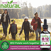 Vitamin B12 Liquid Plus Folato Gotas veganas sublinguales or