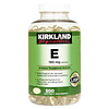 Kirkland Signature Vitamina E 180 mg, 500 cápsulas blandas (