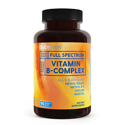 Vitamina B-Complex Las 8 formas activas con folato de metilo