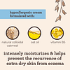 Eczema Therapy Crema hidratante, avena coloidal natural y vi