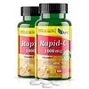 Rapid-C 1000 mg Suplemento de vitamina C (2 paquetes de 100