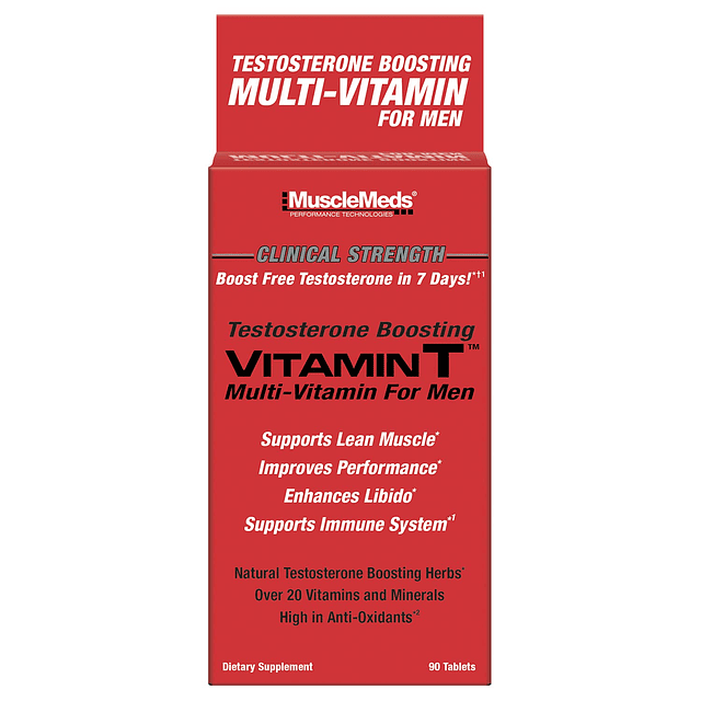 Vitamina T Multivitamínico completo diario para hombres mejo