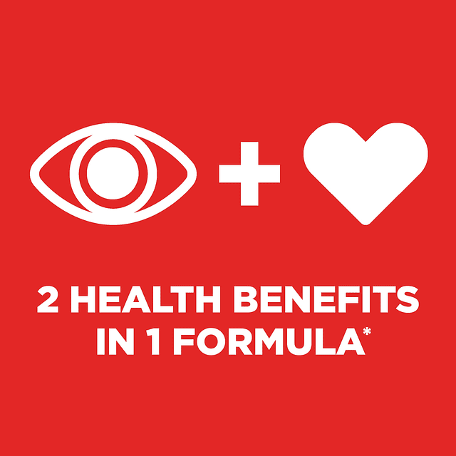 AREDS 2 vitaminas para los ojos con CoQ10 para la salud del