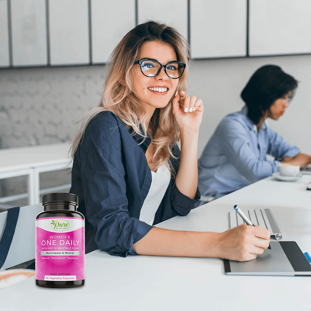 Multivitamínico de un día para mujeres, suplemento de apoyo