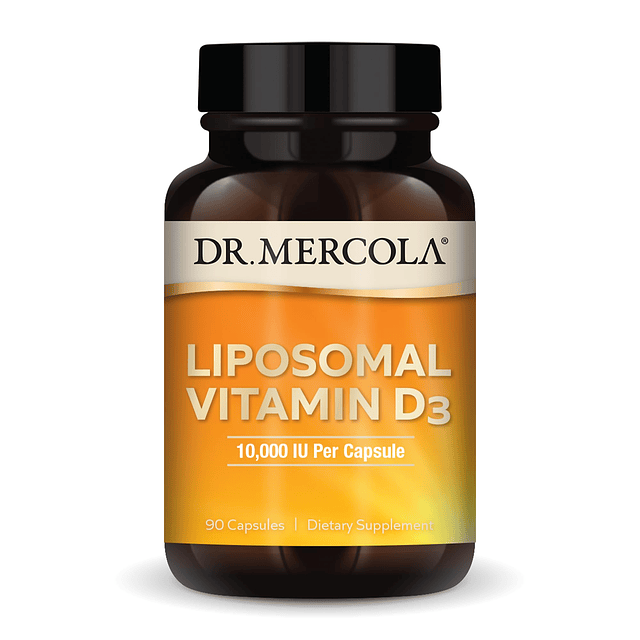 Vitamina liposomal D3, 10.000 UI por porción, 90 porciones (