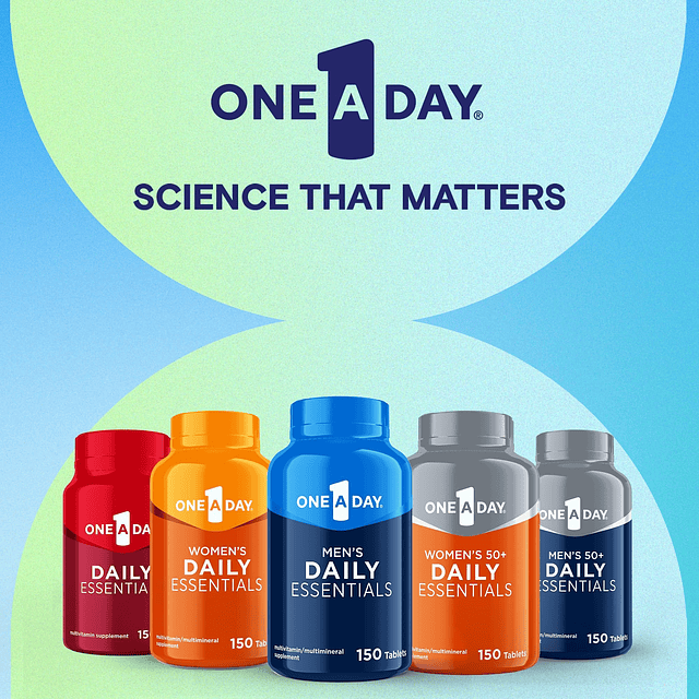 One A Day Men's Multivitamin Daily Essentials, tableta multi