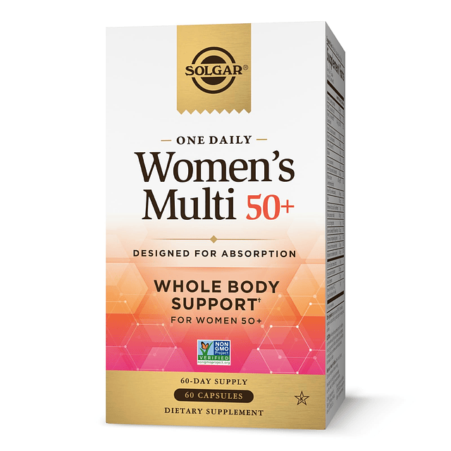 Solgar One Daily Women's Multi 50+ Soporte para todo el cuer