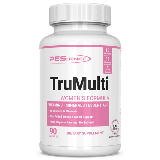 TruMulti Women's, multivitamínico con vitamina C, D y zinc d