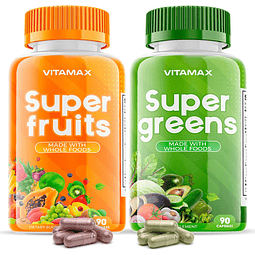 Super Suplementos de frutas y verduras – Vitaminas y mineral