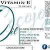 Aceite de vitamina E 100% puro y sin diluir, espectro comple