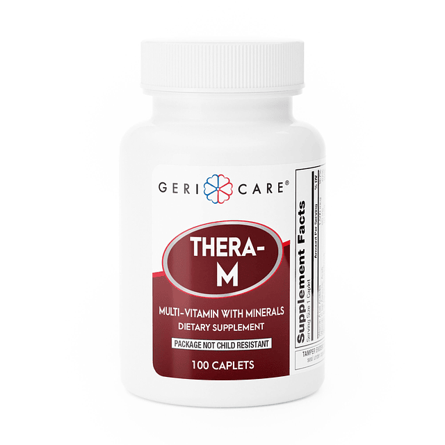 Thera Multivitamina de alta potencia con cápsulas minerales,