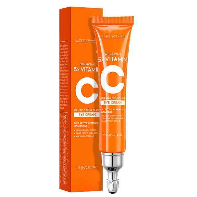 Crema para ojos para ojeras, Crema para ojos con vitamina C