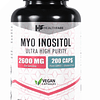 Salud Myo Inositol 2600 mg | 200 Cápsulas | Ultrafuerte | Ap