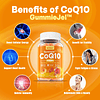 Gomitas rellenas de CoQ10-250 mg sin azúcar Suministro para