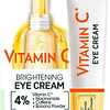 Crema para ojos , con 4% de vitamina C, tratamiento iluminad