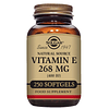 Solgar Vitamina E 268 mg (400 UI), 250 cápsulas blandas mixt