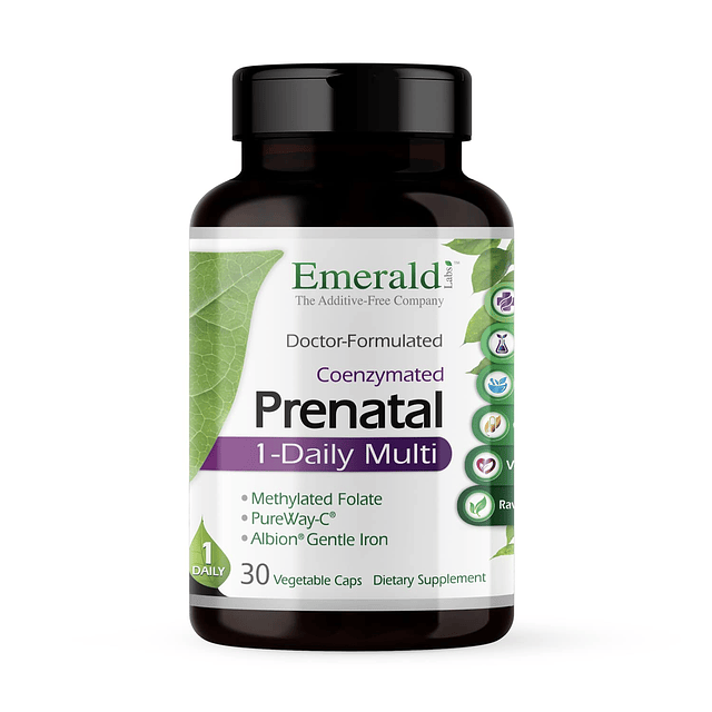 Emerald Labs Prenatal 1-Daily Multi Multivitamina prenatal c