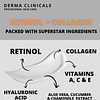 Retinol + Colágeno, Ácido Hialurónico, Crema Facial Antienve