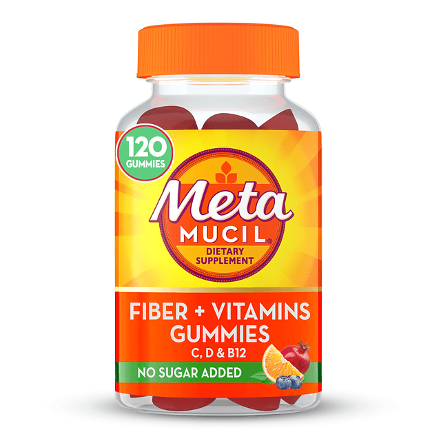 Gomitas de fibra para adultos con vitaminas C, D, B12 para e