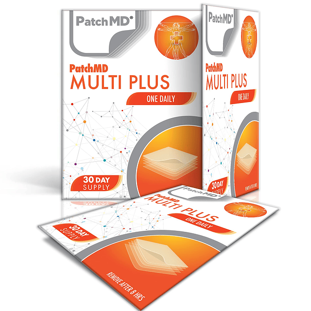 PATCHMD Parche tópico multivitamínico plus Suministro para 3