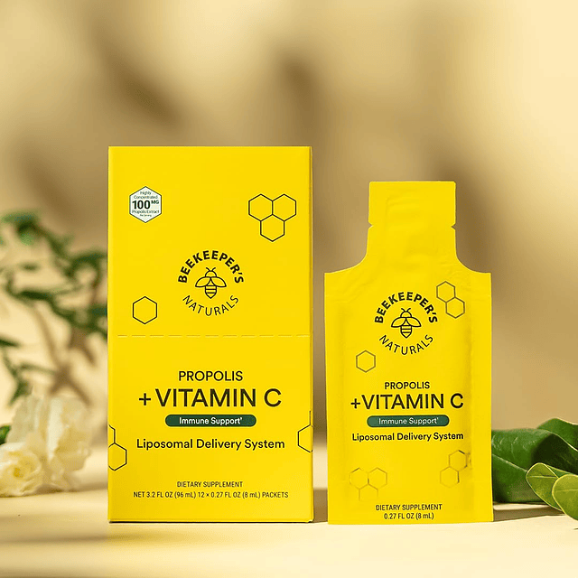 Propóleo vitamina C liposomal de , 1000 mg de vitamina C, pr