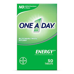 One A Day Energy Multivitamin, suplemento con vitamina A, vi