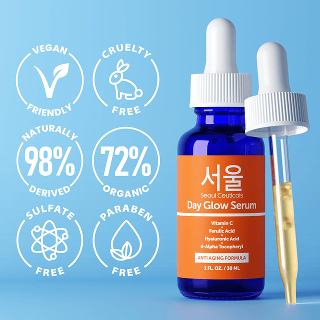 Korean Skin Care 20% Suero de ácido hialurónico de vitamina