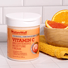 Crema hidratante iluminadora clínica con vitamina C para ros