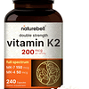 Suplemento de vitamina K2 de espectro completo con MK-7 y MK